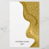 Opmaak met glittereffect flyer (Achterkant)