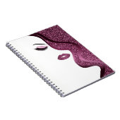 Opmaak met glittereffect notitieboek (Rechterzijde)