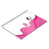 Opmaak met glittereffect notitieboek (Linkerzijde)