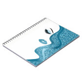 Opmaak met glittereffect notitieboek (Linkerzijde)