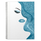 Opmaak met glittereffect notitieboek (Voorkant)