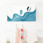 Opmaak met glittereffect spandoek (Insitu)