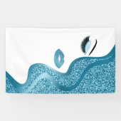 Opmaak met glittereffect spandoek (Horizontaal)