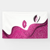 Opmaak met glittereffect spandoek (Horizontaal)