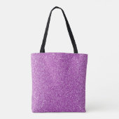 Opmaak met glittereffect tote bag (Achterkant)