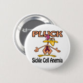 Opmaak van 'selle' celanemie ronde button 5,7 cm (Voorkant /achterkant)