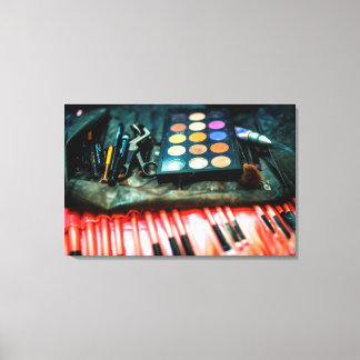 Opmaakpenselen Canvas Afdruk