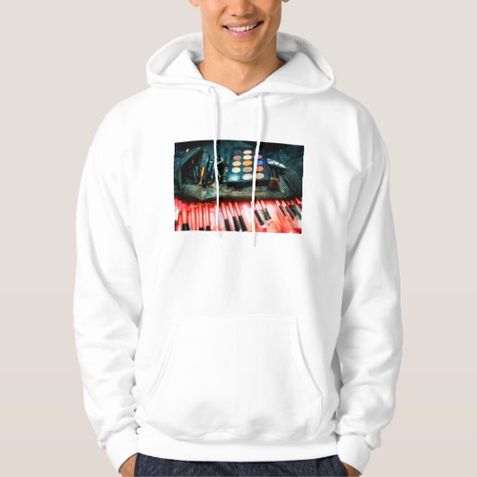 Opmaakpenselen Hoodie (Voorkant)