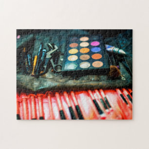 Opmaakpenselen Legpuzzel