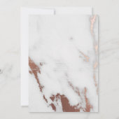 OPMERKELIJK EN ROOS GOLD EFFECT BEWAREN DE DATUM SAVE THE DATE (Achterkant)