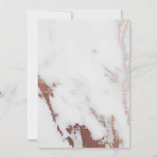 OPMERKELIJK EN ROOS GOLD EFFECT BEWAREN DE DATUM SAVE THE DATE (Achterkant)