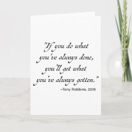 Opmerkelijke Quotable Spatie binnen Wenskaart Kaart