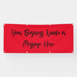 "Opmerkelijke rode" banner met tekst