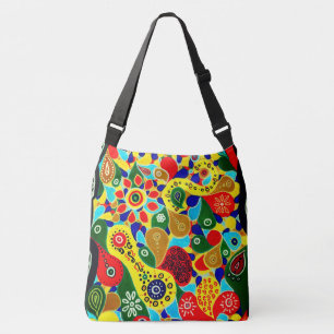 Opmerkelijke vormen en vormen Oorspronkelijke Abst Crossbody Tas