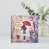 Opmerking: aangepast schilderen Meisje met hond (Staand voorkant)