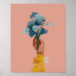 Opmerking: Afrikaanse Amerikaanse zwarte kunst Poster