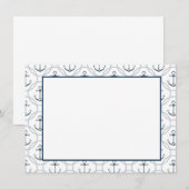 Opmerking: ankerkaart notitiekaartje (Voorkant / Achterkant)