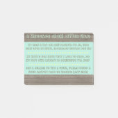 Opmerking baby shower post-it® notes (Voorkant)