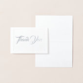 Opmerking: bedankt voor uw mini-formaat folie kaarten (Display)