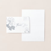 Opmerking: bedankt voor uw mini-formaat folie kaarten (Display)