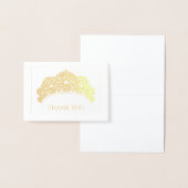 Opmerking: bedankt voor uw mini-formaat folie kaarten (Display)