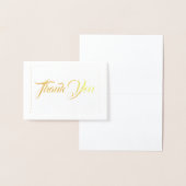 Opmerking: bedankt voor uw mini-formaat folie kaarten (Display)