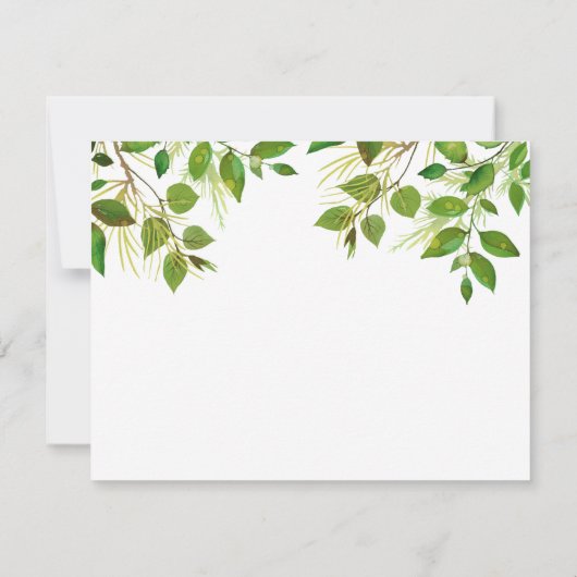 Opmerking: begrafenisdank | Achter elkaar Bedankkaart