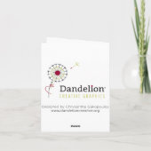 Opmerking Card_Hartelijk dank Bedankkaart (Achterkant)