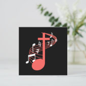 Opmerking: Cross Clef Church Choir Choral Music Ch Kaart (Staand voorkant)