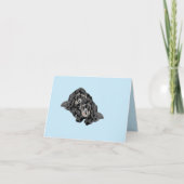 Opmerking: Dachshund Notitiekaartje (Voorkant)