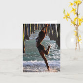 OPMERKING:  Dancer in de oceaan Kaart (Gele Bloem)