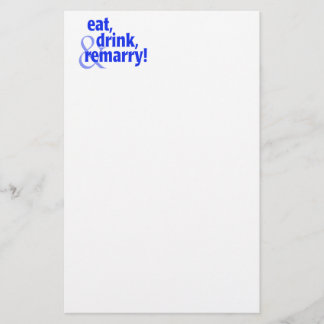 Opmerking Drink eten Briefpapier