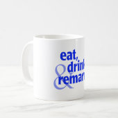 Opmerking Drink eten Koffiemok (Voorkant links)