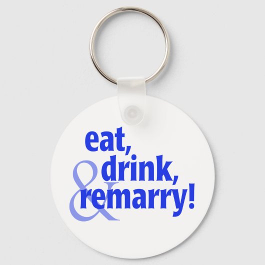 Opmerking Drink eten Sleutelhanger (Voorkant)