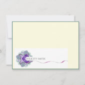 Opmerking: elegant vlak modern bedankkaart (Voorkant)