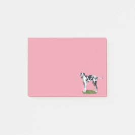 Opmerking: grote dosis Dane Dog Post-it® Notes