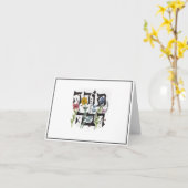 Opmerking: hebreeuwse letters kaart (Gele Bloem)