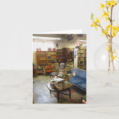 Opmerking: in de tweedehands boekwinkel kaart (Gele Bloem)