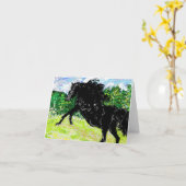 Opmerking: Kaart Black Stallion (Gele Bloem)