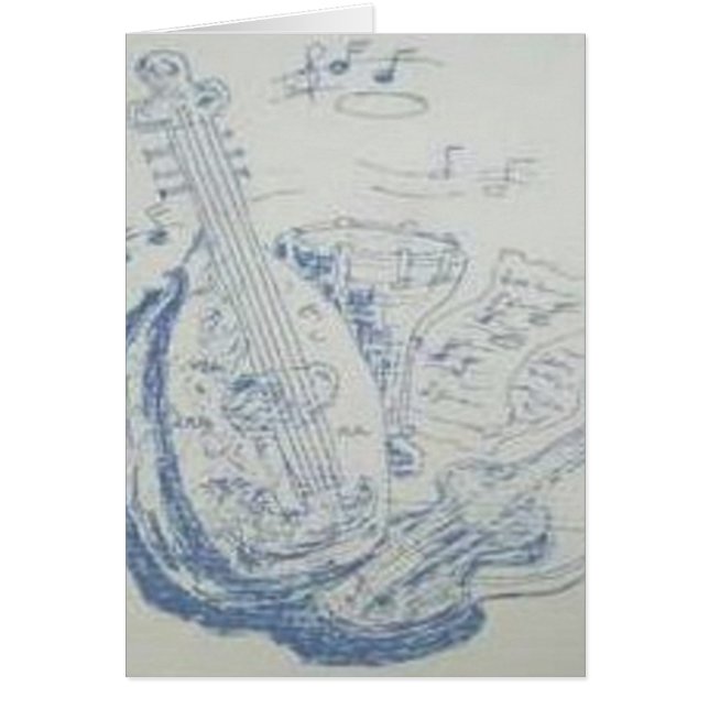 Opmerking: Kaart blanco in Griekse instrumenten (Voorkant)