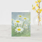 Opmerking Kaart Daisy Field (Gele Bloem)