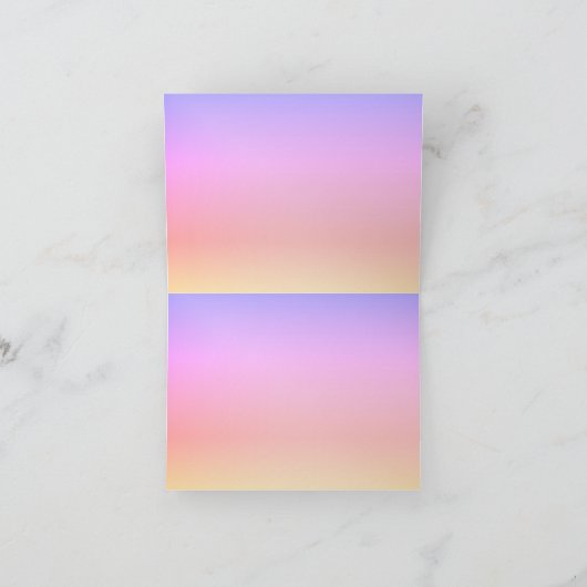 Opmerking Kaart: Dans in de mist Notitiekaartje (Binnen)