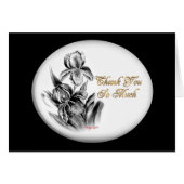 Opmerking: kaart, Iris sketch (Voorkant Horizontaal)