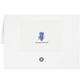 Opmerking: kaart, Iris sketch (Achterkant Horizontaal)