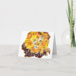 Opmerking Kaart Leeg in Lion