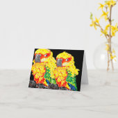 Opmerking: Kaart leeg in zijpannen (Gele Bloem)