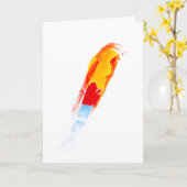 Opmerking Kaart: "Life Burst" Kaart (Gele Bloem)