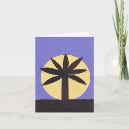 Opmerking: Kaart met Palmetto-ontwerp