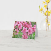OPMERKING KAART/ ROZE AZALEAS/ FOTO./DIG.MANIP. KAART (Gele Bloem)