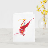 Opmerking Kaart: "Spritlike" Kaart (Gele Bloem)